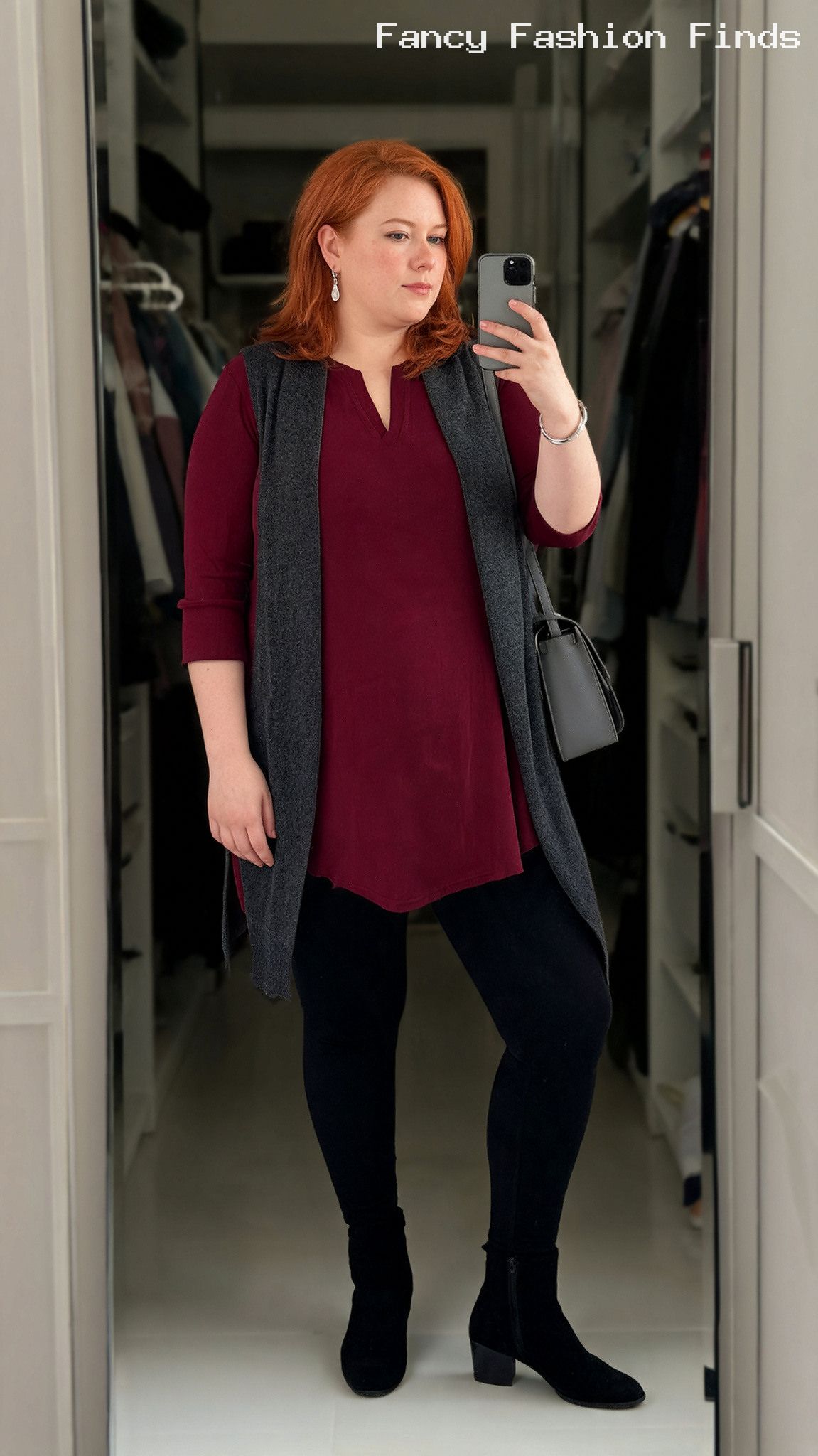 Tunic and Ponte Leggings - 20 Cute Plus Size Road Trip Outfits for Every Kind of Stop
